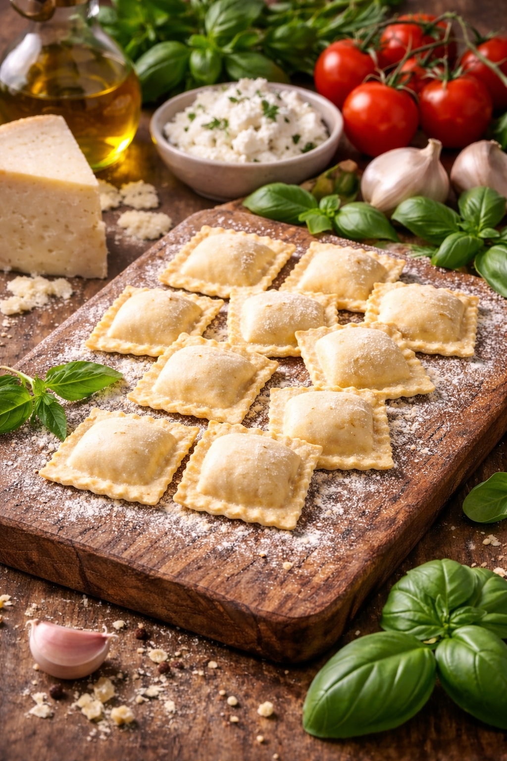 Ravioli Sardi, 150 gram ( per persoon)